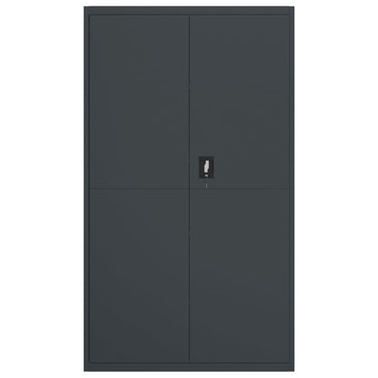 vidaXL File Cabinet Anthracite 105x40x180 cm Steel