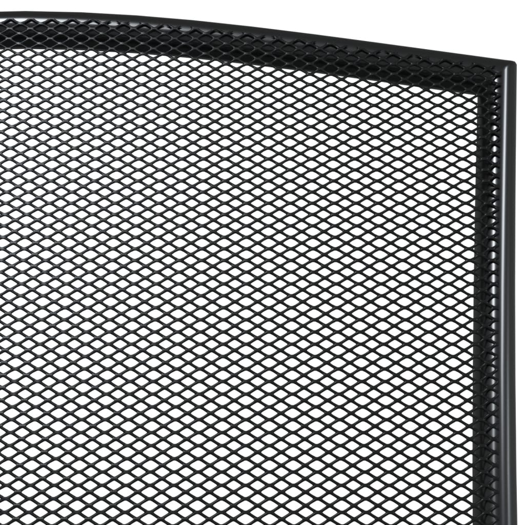 vidaXL Garden Dining Set | Anthracite | Steel (e-coated and powder-coated)