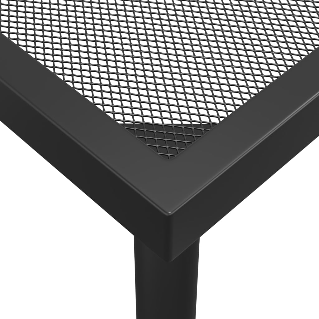 vidaXL Garden Dining Set | Anthracite | Steel (e-coated and powder-coated)