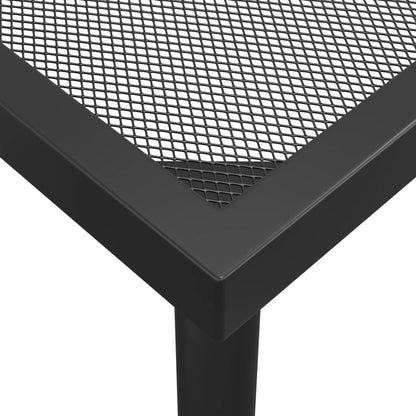vidaXL Garden Dining Set | Anthracite | Steel | Medium | Stackable
