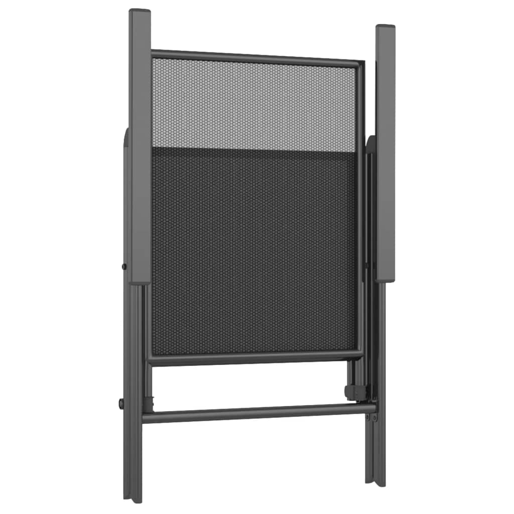 vidaXL Garden Dining Set | Anthracite | Powder-Coated Steel | Standard