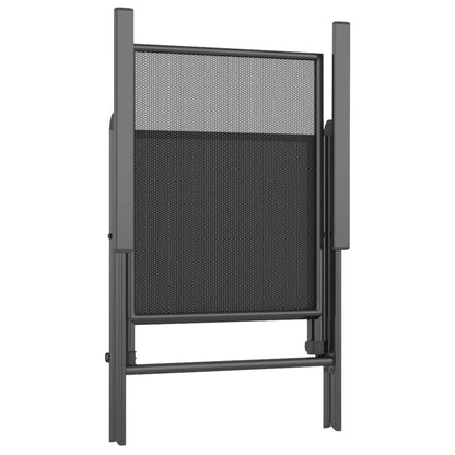 vidaXL Garden Dining Set | Anthracite | Powder-Coated Steel | Standard