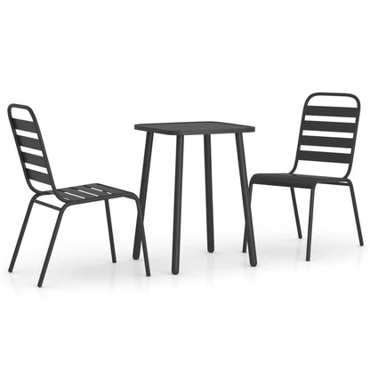 vidaXL Garden Dining Set | Anthracite