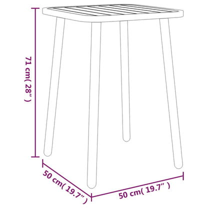 vidaXL Garden Dining Set | Anthracite