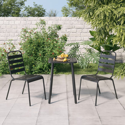 vidaXL Garden Dining Set | Anthracite