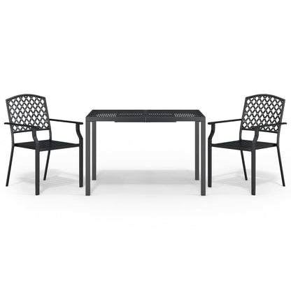 vidaXL Garden Dining Set | Anthracite