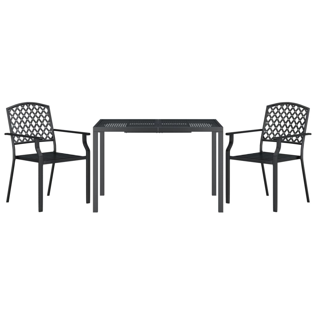 vidaXL Garden Dining Set | Anthracite