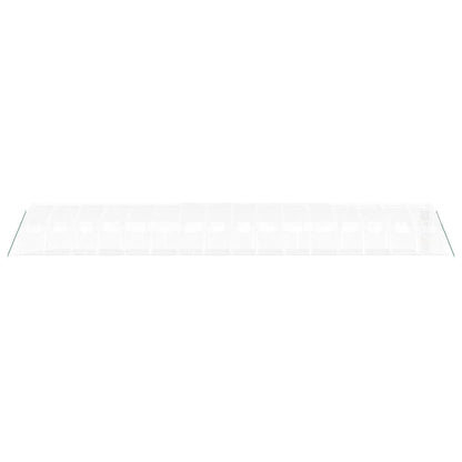 vidaXL Greenhouse with Steel Frame White 64 m² 16x4x2 m