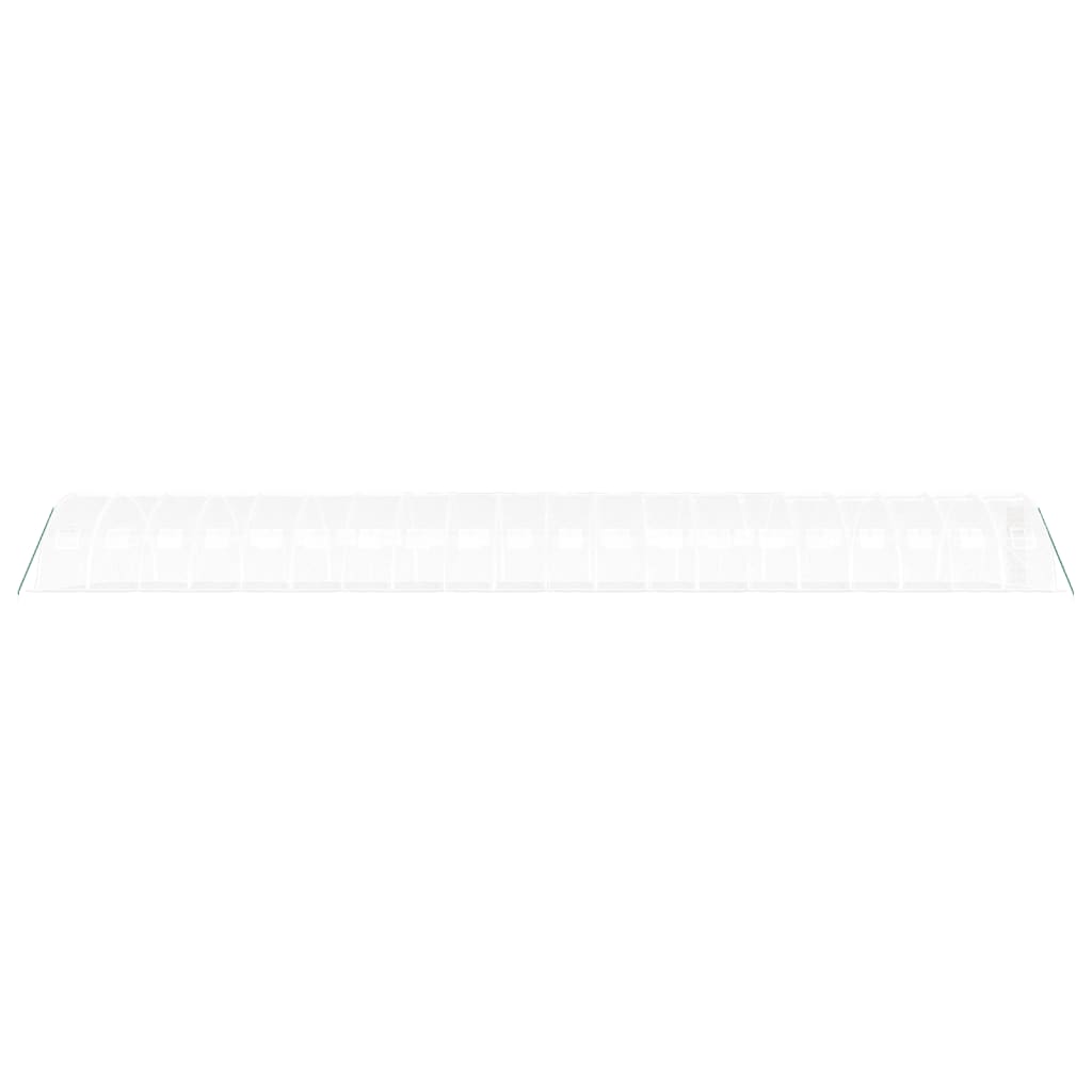 vidaXL Greenhouse with Steel Frame White 80 m² 20x4x2 m
