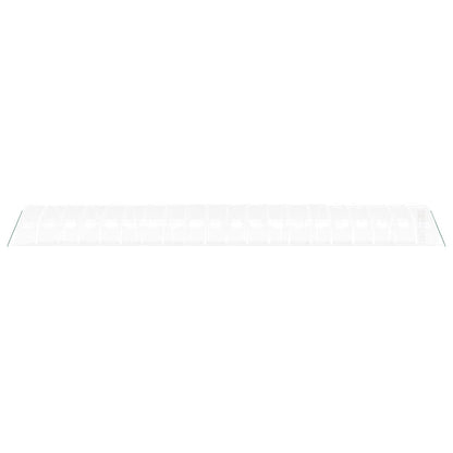 vidaXL Greenhouse with Steel Frame White 80 m² 20x4x2 m
