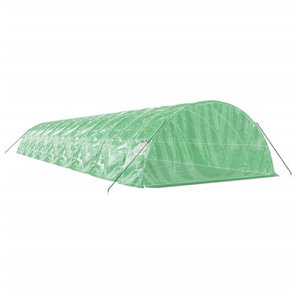 vidaXL Greenhouse with Steel Frame Green 90 m² 18x5x2.3 m
