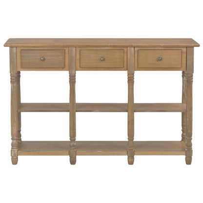 vidaXL Console Table 110x30x76cm Engineered Wood