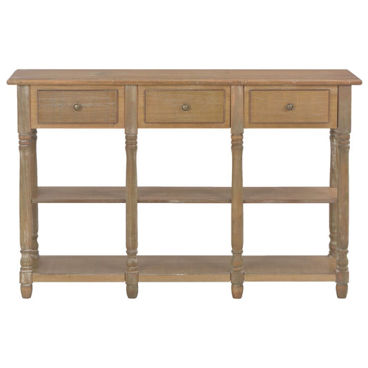 vidaXL Console Table 110x30x76cm Engineered Wood