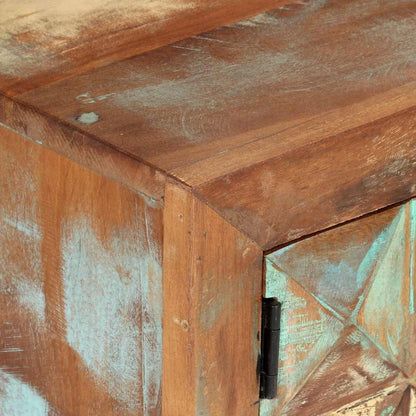 vidaXL TV Cabinet 112x30x45 cm Solid Wood Reclaimed