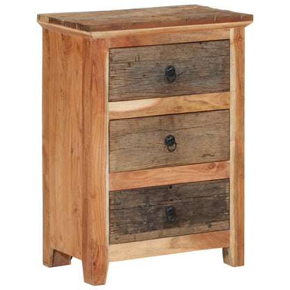 vidaXL Side Cabinet 55x33x75 cm Solid Wood Acacia