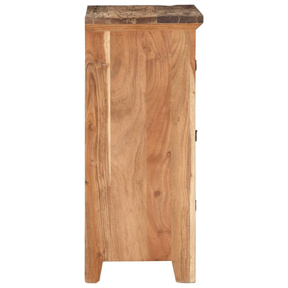 vidaXL Side Cabinet 55x33x75 cm Solid Wood Acacia