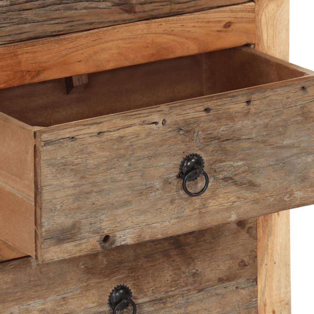 vidaXL Side Cabinet 55x33x75 cm Solid Wood Acacia