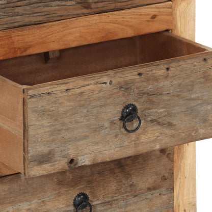 vidaXL Side Cabinet 55x33x75 cm Solid Wood Acacia