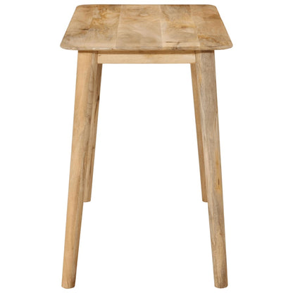 vidaXL Dining Table 112x52x76 cm Solid Wood Mango