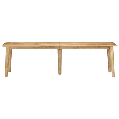 vidaXL Bench 160x40x45 cm Solid Wood Mango