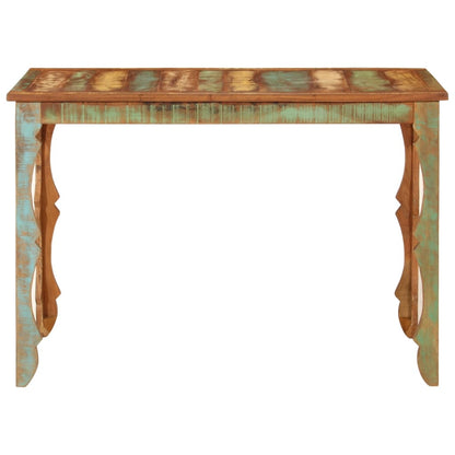 vidaXL Dining Table 110x52x76 cm Solid Wood Reclaimed