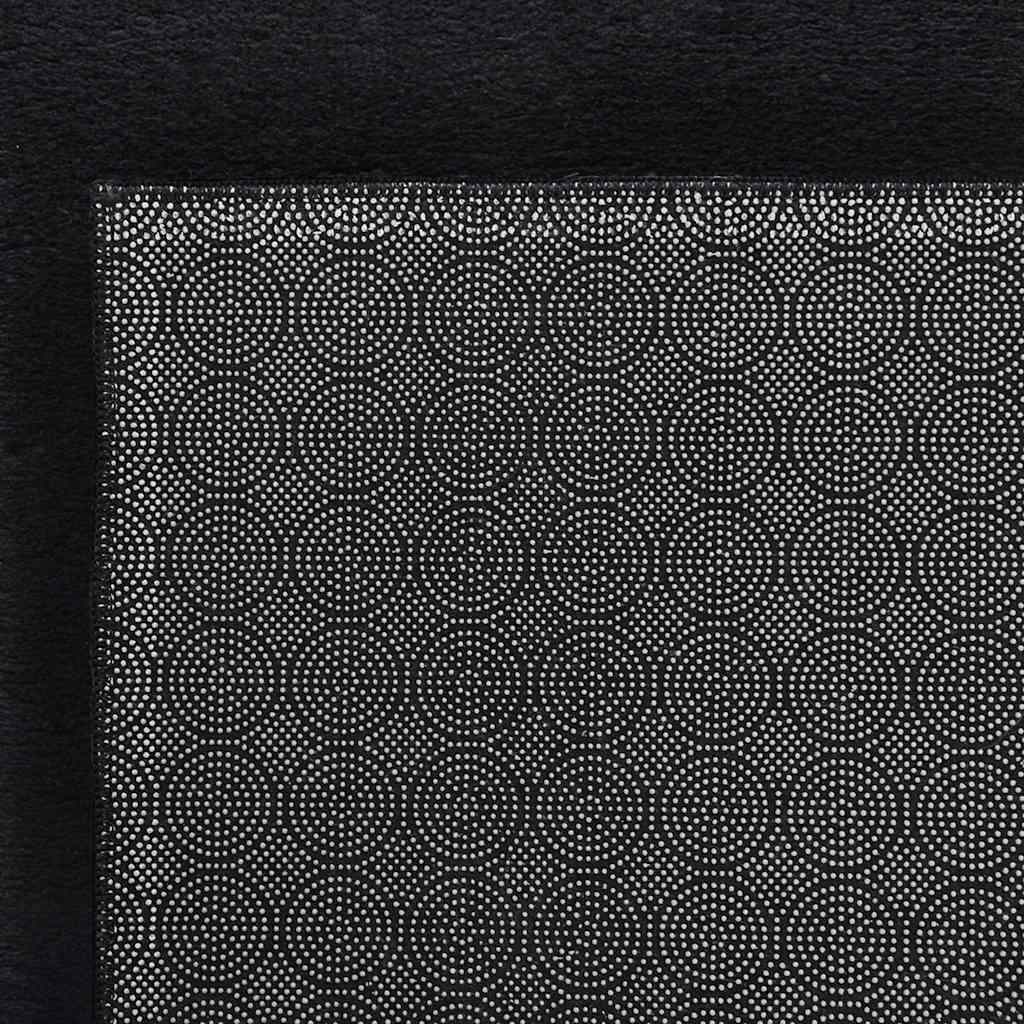 vidaXL Shaggy Rug Black 240x305 cm Polyester