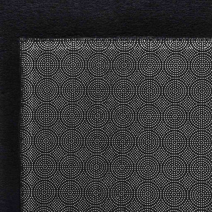vidaXL Shaggy Rug Black 240x305 cm Polyester