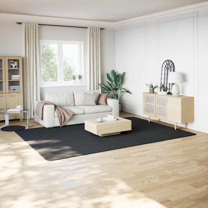 vidaXL Shaggy Rug Black 240x340 cm Polyester