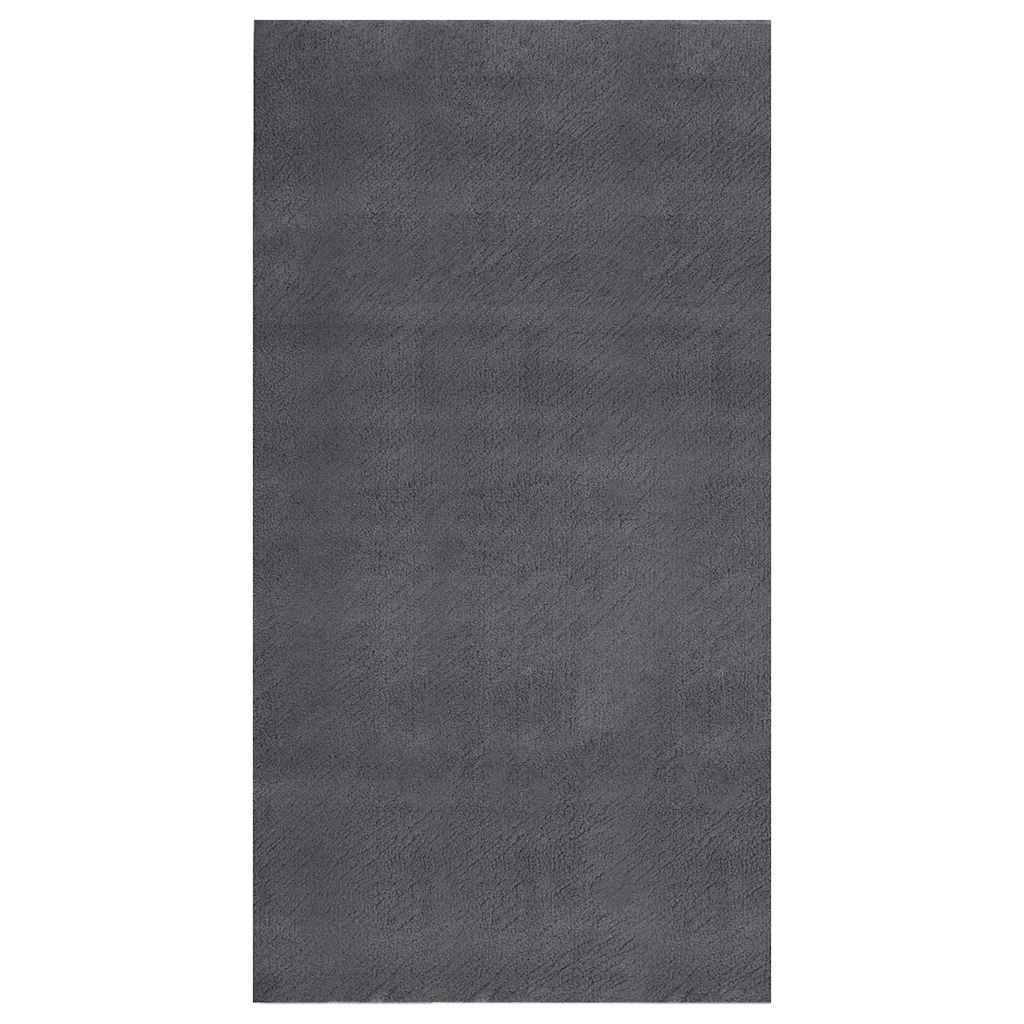 vidaXL Shaggy Rug Anthracite 120x183 cm Polyester