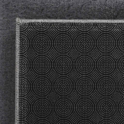 vidaXL Shaggy Rug Anthracite 120x183 cm Polyester