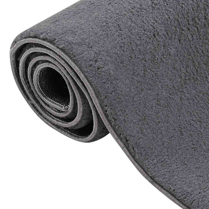 vidaXL Shaggy Rug Anthracite 120x183 cm Polyester