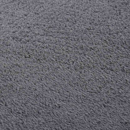 vidaXL Shaggy Rug Anthracite 120x183 cm Polyester