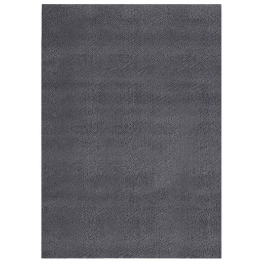 vidaXL Shaggy Rug Anthracite 200x275 cm Polyester