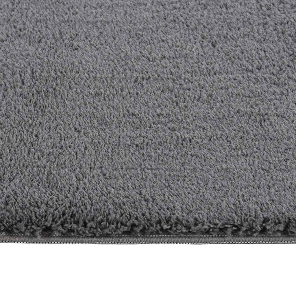vidaXL Shaggy Rug Anthracite 240x305 cm Polyester