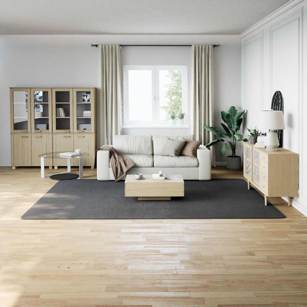 vidaXL Shaggy Rug Anthracite 240x340 cm Polyester
