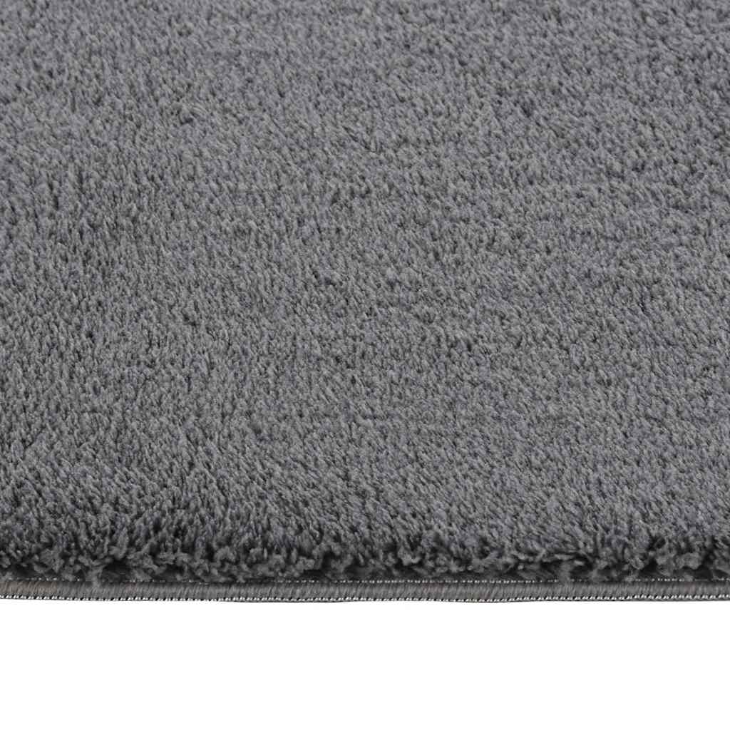 vidaXL Shaggy Rug Anthracite 240x340 cm Polyester