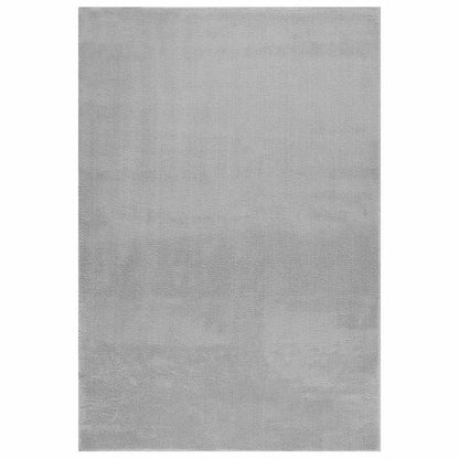 vidaXL Shaggy Rug Grey 240x305 cm Polyester