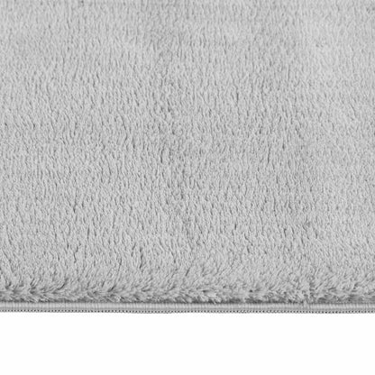 vidaXL Shaggy Rug Grey 240x305 cm Polyester