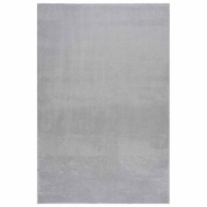 vidaXL Shaggy Rug Grey 240x340 cm Polyester