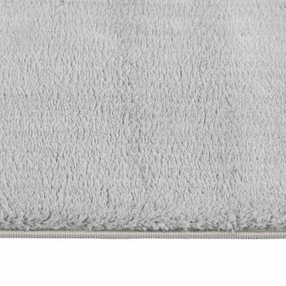 vidaXL Shaggy Rug Grey 240x340 cm Polyester