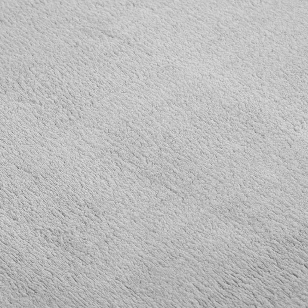 vidaXL Shaggy Rug Grey 240x340 cm Polyester