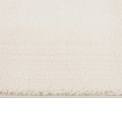 vidaXL Shaggy Rug Cream White 120x183 cm Polyester