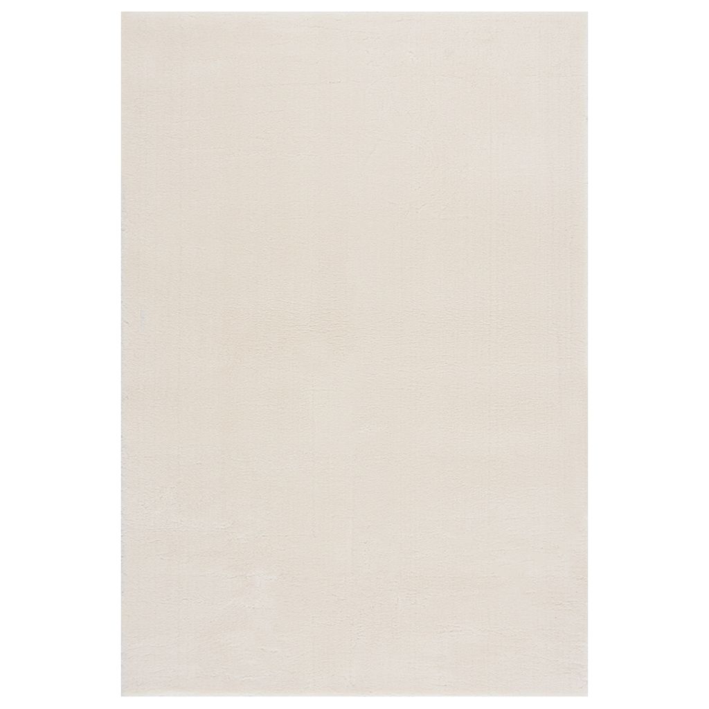 vidaXL Shaggy Rug Cream White 240x305 cm Polyester