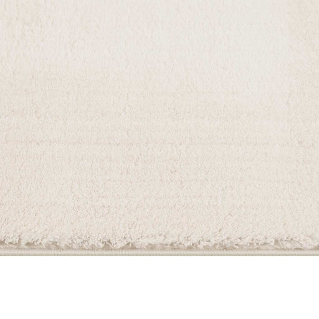 vidaXL Shaggy Rug Cream White 240x305 cm Polyester