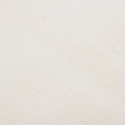 vidaXL Shaggy Rug Cream White 240x305 cm Polyester