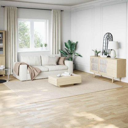 vidaXL Shaggy Rug Cream White 240x305 cm Polyester