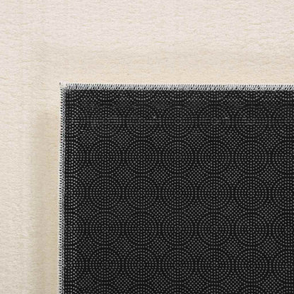 vidaXL Shaggy Rug Cream White 240x340 cm Polyester