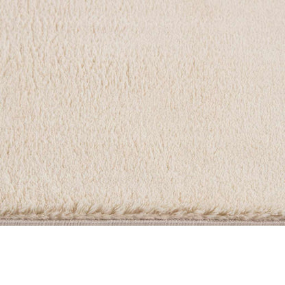 vidaXL Shaggy Rug Beige 120x183 cm Polyester