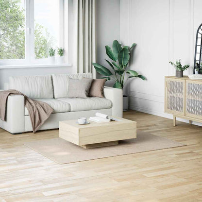 vidaXL Shaggy Rug Beige 120x183 cm Polyester