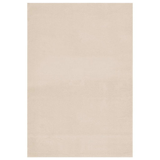 vidaXL Shaggy Rug Beige 240x305 cm Polyester